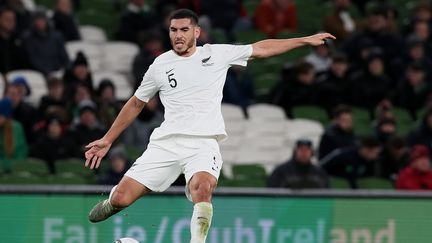 Michael Boxall sous le maillot de la Nouvelle-Zélande en novembre 2019. (BRIAN LAWLESS / MAXPPP)