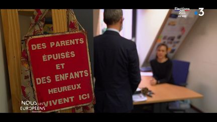 NOUS, LES EUROPEENS / FRANCE 3 (CAPTURE ECRAN / NOUS, LES EUROPEENS / FRANCE 3)