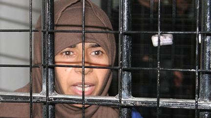 &nbsp; (Sajida Al-Rishawi photographiée en prison en 2006 © REUTERS | Majed Jaber)