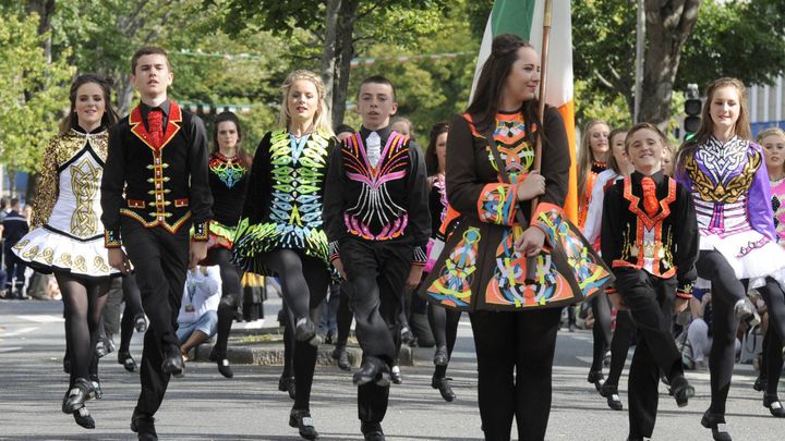  Danseurs irlandais au Festival interceltique de Lorient 2014
 (PHOTOPQR/OUEST FRANCE)