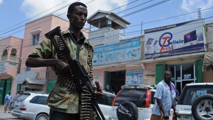 Mogadiscio, en Somalie, le 18 février 2015. Les forces gouvernementales mènent une opération contre les shebabs.
				
			
		
	

 (AFP PHOTO / Mohamed Abdiwahab)