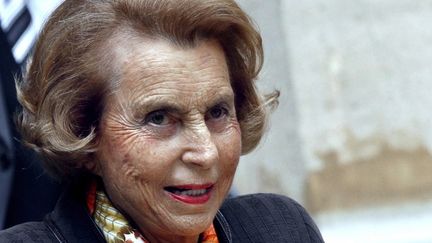 Liliane Bettencourt &agrave; Paris, le 12 octobre 2011. (FRANCOIS GUILLOT / AFP)