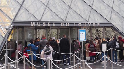 Le musée du Louvre, le 7 décembre 2018. (CHRISTIAN B?HMER / DPA / MAXPPP)