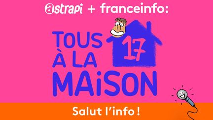 Nouvel épisode de&nbsp;notre émission spéciale "Tous à la maison" du podcast Salut l'info !, à retrouver du lundi au vendredi sur la radio franceinfo à 15h21, 19h51 et 22h51.&nbsp;Ce lundi, on part en vacances...&nbsp;à domicile ! (ASTRAPI / BAYARD PRESSE)