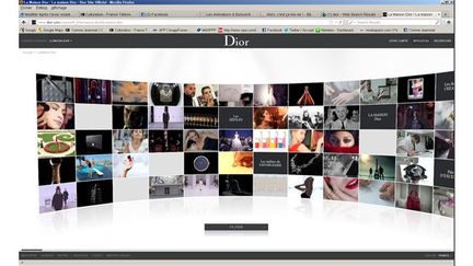 Le site Dior
 (DR)