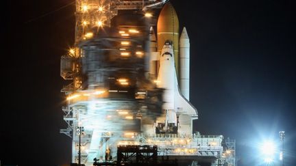 La navette Discovery à Cap Canaveral (Floride), le 23 février 2011. (Mark Wilson/Getty Images/AFP)