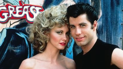 Olivia Newton-John et John Travolta, les deux héros de "Grease", immense succès de l'année 1978
 (DR)