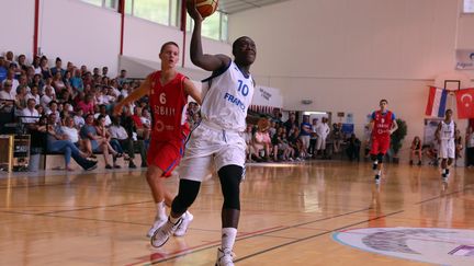 Sekou Doumbouya, ici en 2016 avec l'équipe de France cadets (PGAIDA / MAXPPP)