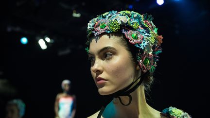 Sophia Webster pap féminin printemps-été 2016, à Londres
 (LEON NEAL / AFP)