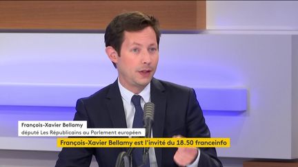 &nbsp;François-Xavier Bellamy, député européen Les Républicains (LR) ((FRANCEINFO / RADIO FRANCE))