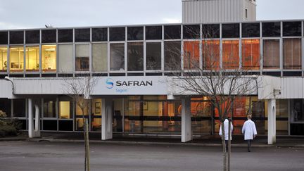 Batiment Safran à Fougères en Ille-et-Vilaine. (FRANK PERRY / AFP)