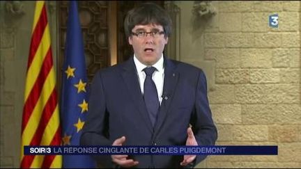 Catalogne : la réponse cinglante de Carles Puigdemont