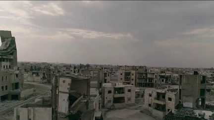 Syrie : la douloureuse et lente reconstruction de Raqqa (Capture d'écran France 2)