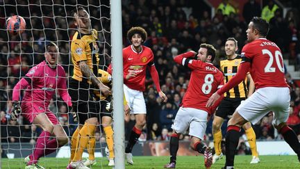 Juan Mata a inscrit le premier but de Manchester United face à Cambridge.