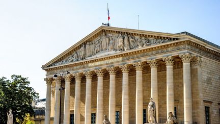 The National Assembly, in Paris, December 7, 2023. (JF TRIPELON-JARRY / ONLY FRANCE / AFP)