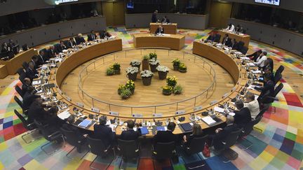 Les dirigeants européens sont réunis à Bruxelles (Belgique), le 20 juin 2019. (JOHANNA GERON / POOL / AFP)