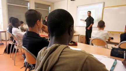 Un coll&egrave;ge strasbourgeois en Zone d'&eacute;ducation prioritaire (ZEP), le 12 octobre 2006. (  MAXPPP)