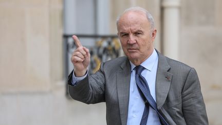 Le général Jean-Louis Georgelin, en charge de la reconstruction de Notre-Dame. (LUDOVIC MARIN / AFP)