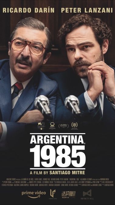 Affiche du film "Argentina 1985" (Amazon Studios / Prime Video Brasil)