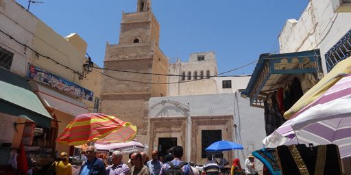 Quelque part dans la médina de Sfax... (FTV - Laurent Ribadeau Dumas)