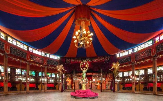 Le Magic Mirror installé à l'automne au musée des Arts forains
 (Sébastien Siraudeau)