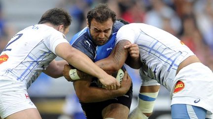 Le joueur géorgien Gorgodze sera à la Coupe du Monde en Angleterre (FRANCOIS LO PRESTI / AFP)