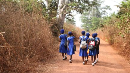 Des filles se rendant à l'école (photo d'illustration) (Mary Matheson / Plan International )