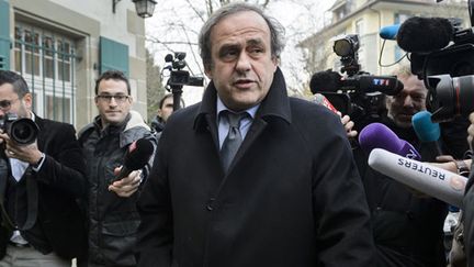 L'ancien international français, Michel Platini en pleine tourmente