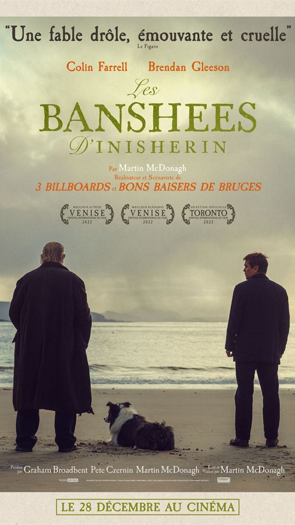 L'affiche des "Banshees d'Inisherin" de Martin McDonagh (2022). (THE WALD DISNEY COMPANY FRANCE)