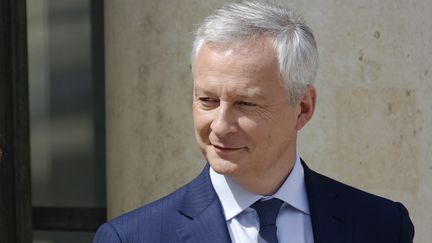 Le ministre de l'Économie, Bruno Le Maire, à l'Élysée le 14 juin 2022. (DANIEL PIER / NURPHOTO)
