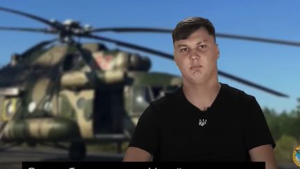 Maksim Kouzminov, le pilote d'hélicoptère russe qui a fait défection en août 2023, s'est exprimé dans une interview rendue publique. (CAPTURE D'ECRAN)