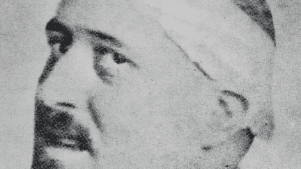 Guillaume Apollinaire après sa blessure en 1916
 (DR)