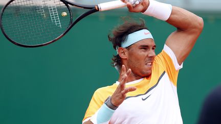 Rafael Nadal est sur la route de son neuvième titre à Monte-Carlo (VALERY HACHE / AFP)