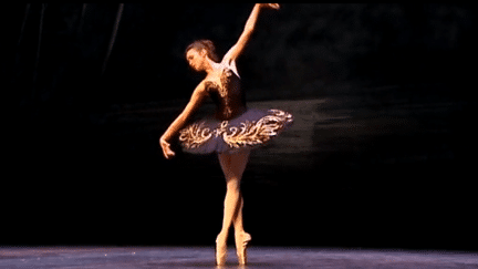 Maria Menchikova danseuse étoile &quot;Le lac des cygnes&quot;
 (France3/Culturebox)