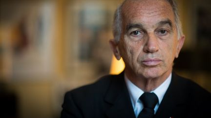 Le producteur français Alain Terzian, le 10 javier 2014 à Paris. (MARTIN BUREAU / AFP)