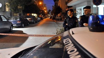 Intervention de la police à Athènes (4 décembre 2010) (AFP)