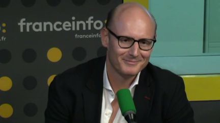 Damien Perillat, directeur général de Paypal France, sur franceinfo le 27 septembre 2016 (RADIO FRANCE / CAPTURE D'ÉCRAN)