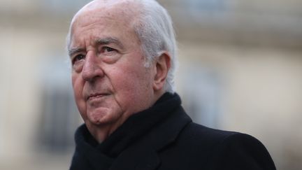 Édouard Balladur, le 17 janvier 2014,&nbsp;à Paris. (KENZO TRIBOUILLARD / AFP)