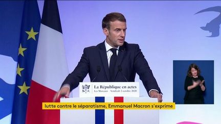 Revivez l'intégralité du discours d'Emmanuel Macron sur les "séparatismes"