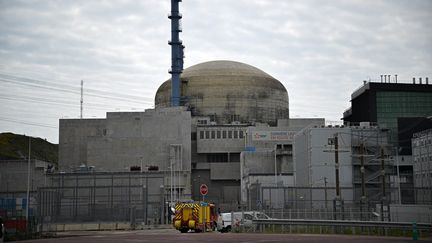 The Flamanville nuclear power plant (Manche), April 25, 2024. (LOU BENOIST / AFP)