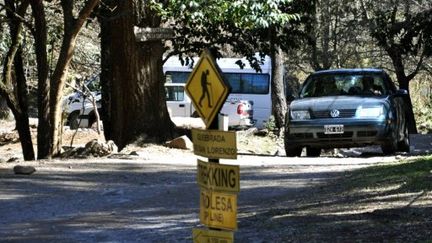 Chemin de randonnée de la Quebrada San Lorenzo, en Argentine sur lequel les corps ont été retrouvés (AFP)