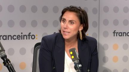 Laure Lavalette, députée du Var et porte-parole du groupe Rassemblement national à l'Assemblée nationale, le 5 décembre 2024 sur franceinfo. (FRANCEINFO / RADIO FRANCE)