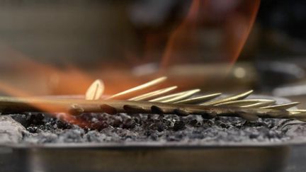 Processus de fabrication de la Palme d'or (Photo du film «La légende de la Palme d&#039;or d&#039;Alexis Veller»)