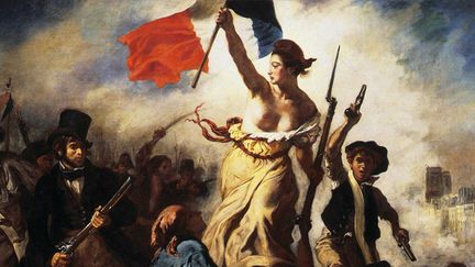 La Liberté guidant le peuple, Eugène Delacroix, 1831
 (ZENOBEL/E.R.L./SIPA )