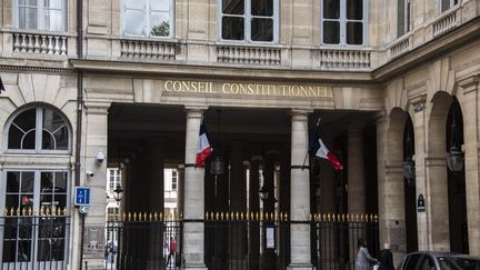 Le Conseil constitutionnel à Paris le 24 avril 2023. (MAGALI COHEN / HANS LUCAS)