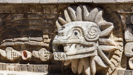 Le temple de Quetzalcoatl à Teotihuacan (Mexique), 27 février 2019 (LEROY FRANCIS / HEMIS.FR / AFP)