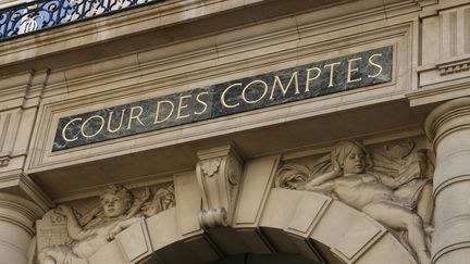 Le fronton de la Cour des comptes, à Paris (CATHERINE GRAIN / COMMUNICATION)