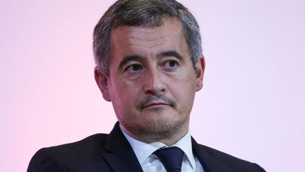 Le ministre de l'Intérieur, Gérald Darmanin, le 26 octobre 2023 à Paris. (THOMAS SAMSON / AFP)