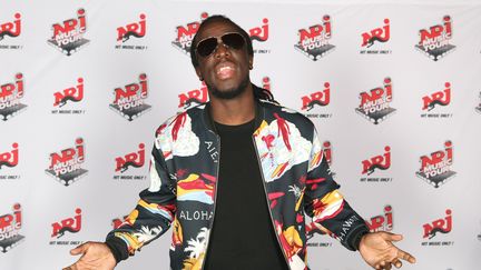 Le rappeur Youssoupha&nbsp;au photocall du NRJ Music Tour de Marseille, le 1er octobre 2015.&nbsp; (LOPEZ / NRJ / SIPA)