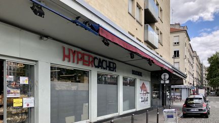 L'Hyper Cacher de la porte de Vincennes, avant le procès des attentats de janvier 2015. (NOÉMIE BONNIN / FRANCE-INFO)